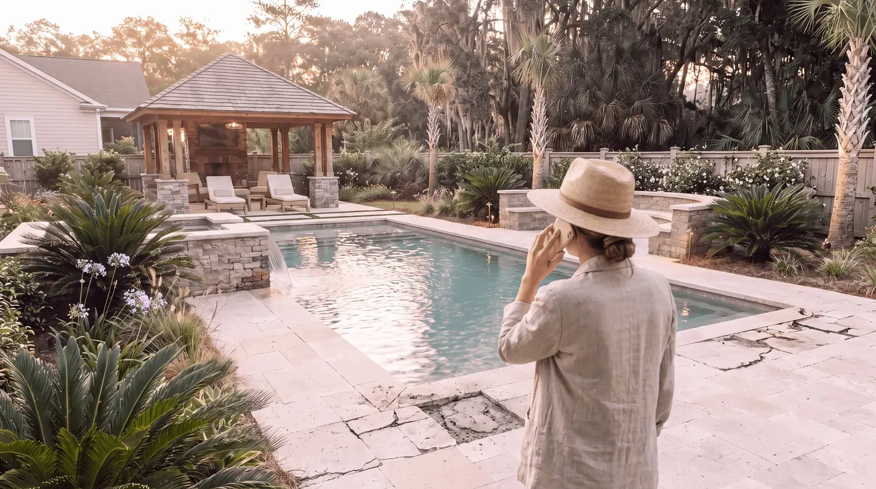 Palm Shore warranty call